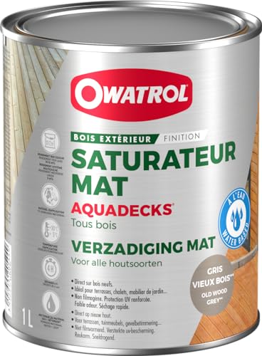 OWATROL Saturateur bois &agrave; l'eau - AQUADECKS