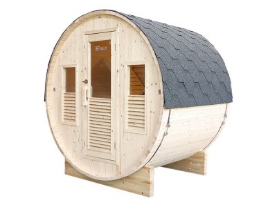 HOLLS Sauna &agrave; vapeur d'ext&eacute;rieur GAIA BELLA 3 places