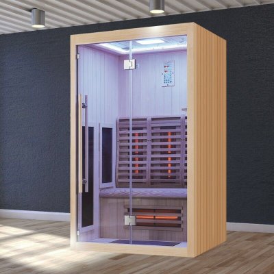 BOREAL SAUNA Sauna Infrarouge Boreal&reg; Signature 130 &agrave; Spectre Complet - 130x110x205