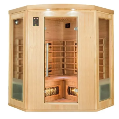 FRANCE SAUNA Sauna infrarouge cabine 3-4 places APOLLON 2280W
