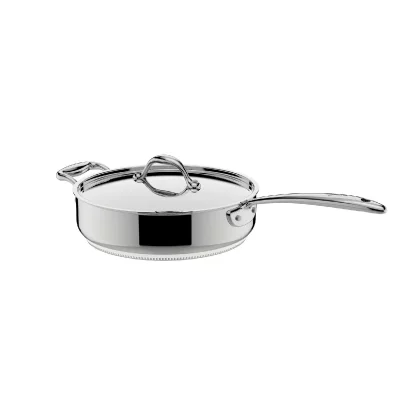 LAGOSTINA Sauteuse avec couvercle &Oslash;26 cm Accademia Lagofusion inox
