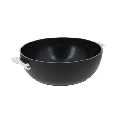 DE BUYER Sauteuse Bomb&eacute;e Antiadh&eacute;sive C&eacute;ramique 24cm  8265.24