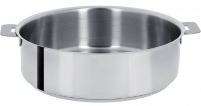 CRISTEL Sauteuse sans couvercle Mutine 28 cm -  - Argent - Inox