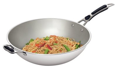 BARTSCHER Sauteuse Wok inox &Oslash;36 cm pour induction IW35 - - - Acier inoxydable6Oui 640x360x220mm