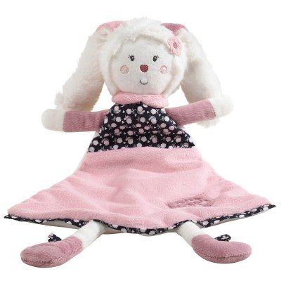 SAUTHON  BABY DECO - Doudou mouchoir miss chipie