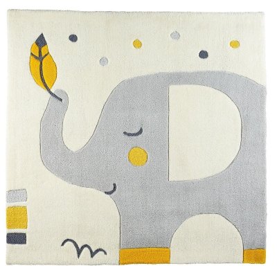 SAUTHON  Tapis de chambre carr&eacute; Babyfan - 