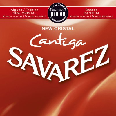 SAVAREZ  510cr Cristal Cantiga Tirant Normal - Jeu De Cordes Guitare Classique