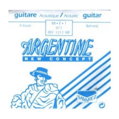 ARGENTINE Savarez cordes simples f&uuml;r Akustikgitarre  Mi .011-1211MF