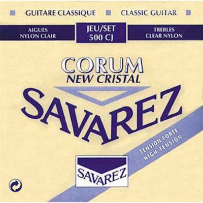 SAVAREZ  New Cristal Corum 500CJ Jeu de Cordes pour Guitare classique