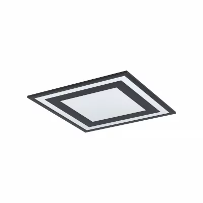 EGLO Savatarila semi-encastr&eacute; led int&eacute;gr&eacute; noir