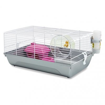 SAVIC  - Cage hamster martha blanc/ass. 46,5x29,5x21cm