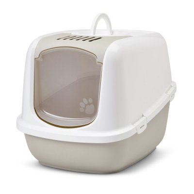 SAVIC  Maison de Toilette XXL pour Grand Chat Nestor Jumbo