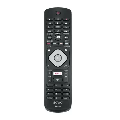 SAVIO  Rc-10 Do Tv Philips T&eacute;l&eacute;commande Ir Wireless Appuyez Sur Les Boutons 