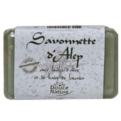 DOUCE NATURE Savonnette d'Alep 12% d'huile de baies de Laurier 