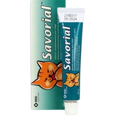 SAVORIAL  Compl&eacute;ment alimentaire anti boules de poils pour chat - 20 g