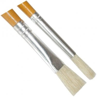 SAVY  - Brosse &agrave; tableau plate+ronde n10 sous pochette