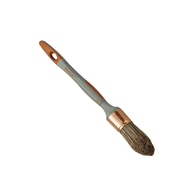 SAVY  Pinceau rond &agrave; rechampir bi-mati&egrave;re lasure n&deg;4 - &oslash; 25mm
