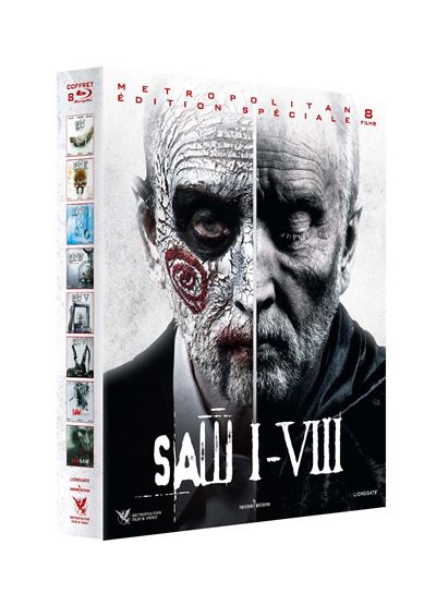 Saw I &agrave; VIII - Int&eacute;grale 8 Films [Blu-ray]