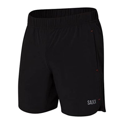 SAXX UNDERWEAR Saxx Gainmaker 2N1 Short 7 - Short escalade homme Black S