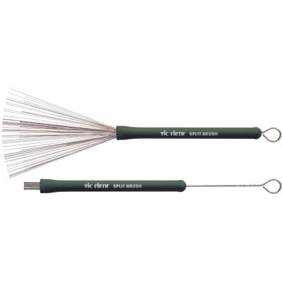 VIC FIRTH SB Split Brush paire de balais en m&eacute;tal