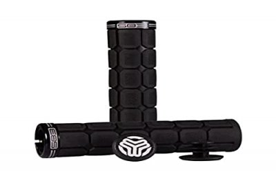 SB3   Bigone Set de 2 poign&eacute;es de v&eacute;lo Mixte Adulte, Noir - SBGRBIG_Noir