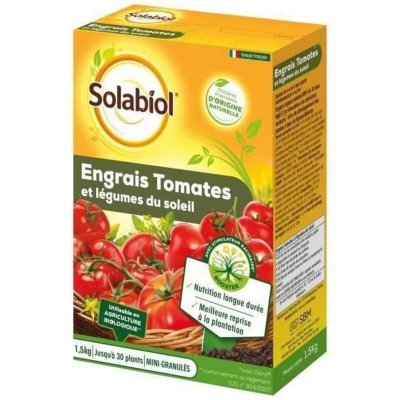 SOLABIOL SBM  Engrais TOMATES ET LEGUMES Fruits Etui 1,5 KG SOTOMY15