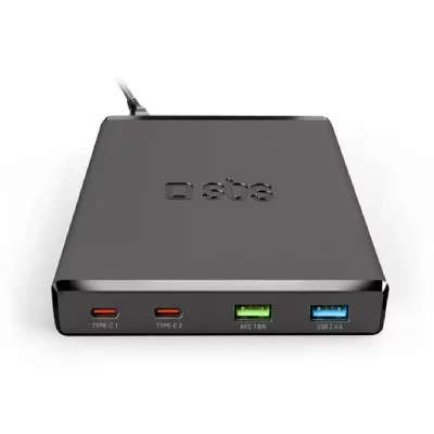 SBS  Batterie externe Station de charge GaN 4 ports ultra rapide