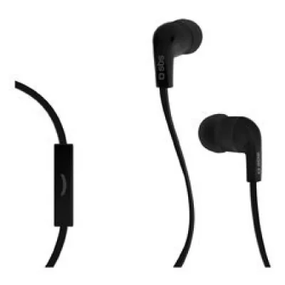 SBS  Studio Mix 30 &Eacute;couteurs avec micro intra-auriculaire jack 3,5mm noir