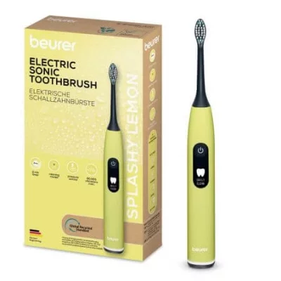 BEURER SC 50 - Brosse &agrave; dents &eacute;lectrique sonique - Splashy lemon