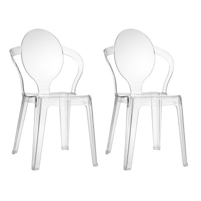 Scab design Chaise design - SPOON - vendu &agrave; l'unit&eacute; - deco Transparent