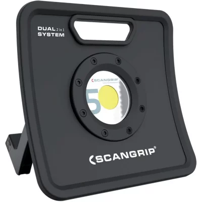 SCANGRIP  35443 Lampe de travail LED""NOVA 5K C+R"" 500-5000 lumens, Noir