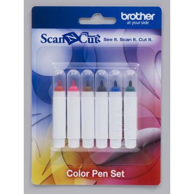 BROTHER ScanNCut CM840 CM600  Kit stylos couleur (6 pi&egrave;ces) CAPEN1