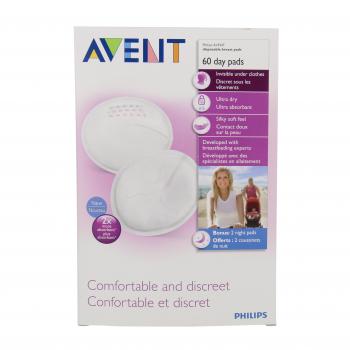 PHILIPS AVENT Scf254/61 pack coussinets d'allaitements jetables x60
