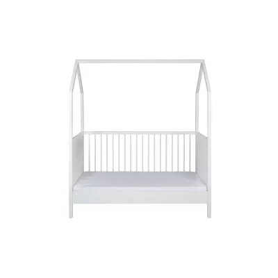 SCHARDT  Lit cabane enfant Venice bois blanc 70x140 cm