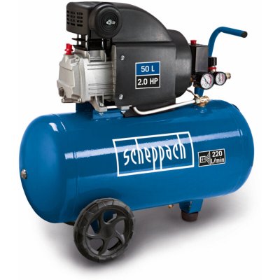 SCHEPPACH  - Compresseur lubrifi&eacute; 50L 8 bar 1500W - HC54