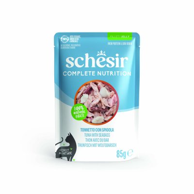 SCHESIR  en gel&eacute;e ou en sauce 12 x 85&nbsp;g - thon, bar en gel&eacute;e
