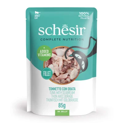 SCHESIR  Thon avec Daurade pour Chiens    20 x  85 gr