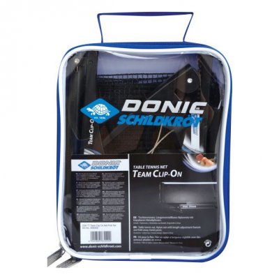 SCHILDKROT Schildkr&ouml;t Donic Filet pour Tennis de Table Mixte Enfant, Noir/Blanc