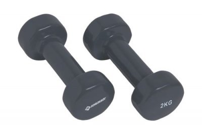 SCHILDKROT FITNESS Schildkr&ouml;t Fitness, lot de 2 halt&egrave;res, 2x2kg, en vinyle, anthracite
