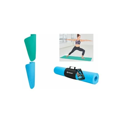 GENERIQUE Schildkr&ouml;t Fitness Tapis de Yoga 4 mm, dans un Sac, Vert, 960168