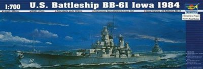 TRUMPETER Schlachtschiff Uss Iowa Bb-61 1984 - 1:700e - 