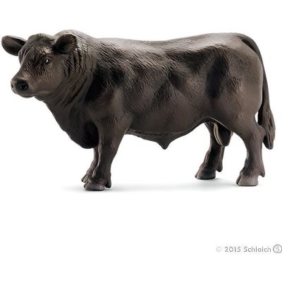 SCHLEICH  - 13766 - figurine - animal de la ferme - taureau angus SCH4005086137660