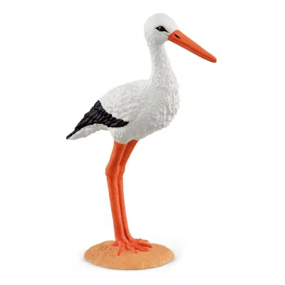 SCHLEICH  13936 Cigogne (Farm World) Multicolore