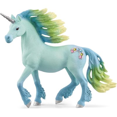 SCHLEICH  70722 Licorne Barbe &agrave; Papa, &eacute;talon (bayala) Multicolore