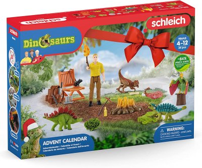 SCHLEICH  98644 Calendrier de l'Avent Dinosaurs 2022 (Dinosaurs)