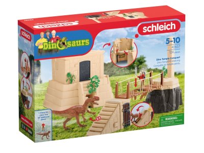SCHLEICH - Aventures Au Temple Perdu- 42657- Gamme Dinosaurs