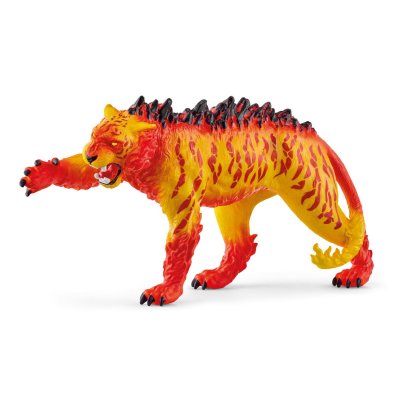 SCHLEICH  Eldrador Creatures Lava Tiger Figure Multicolore