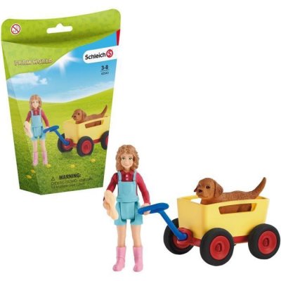 SCHLEICH  - Excursion en chariot - 42543 - Gamme Farm World