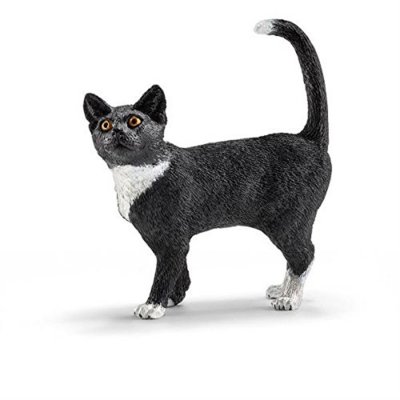 SCHLEICH  Farm Life Cat Standing Noir From 3 Years