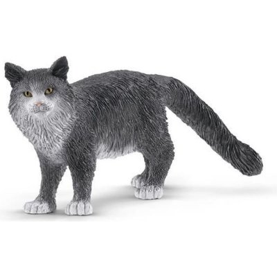 SCHLEICH  farm world 13893 - figurine chat maine coon